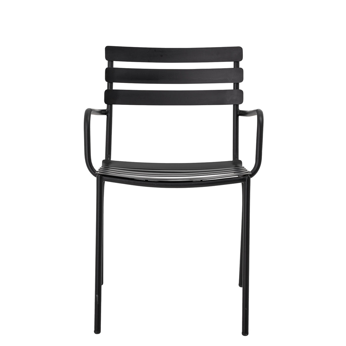 Monsi Gartenstuhl, Schwarz, Verzinktes Metall - ZEN ZONE Furniture