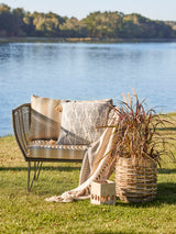 Mundo Loungesessel, Grün, Metall - ZEN ZONE Furniture