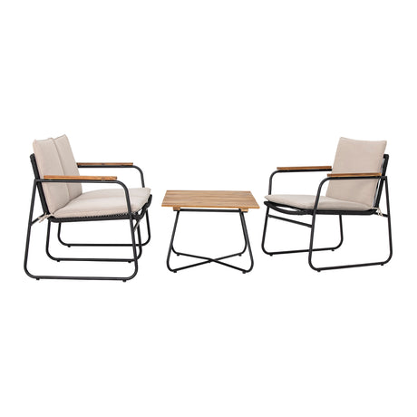 Hampton Couchtisch, Braun, Akazie - ZEN ZONE Furniture