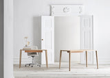 Graceful Schreibtisch aus massiver Eiche 110 x 50, H74 cm - ZEN ZONE Furniture