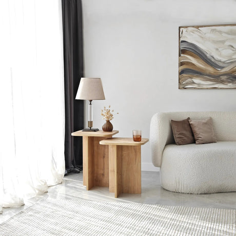 Beistelltisch Blues in braun oder schwarz, 55×40×40 cm von Hanah Home – Bild 6