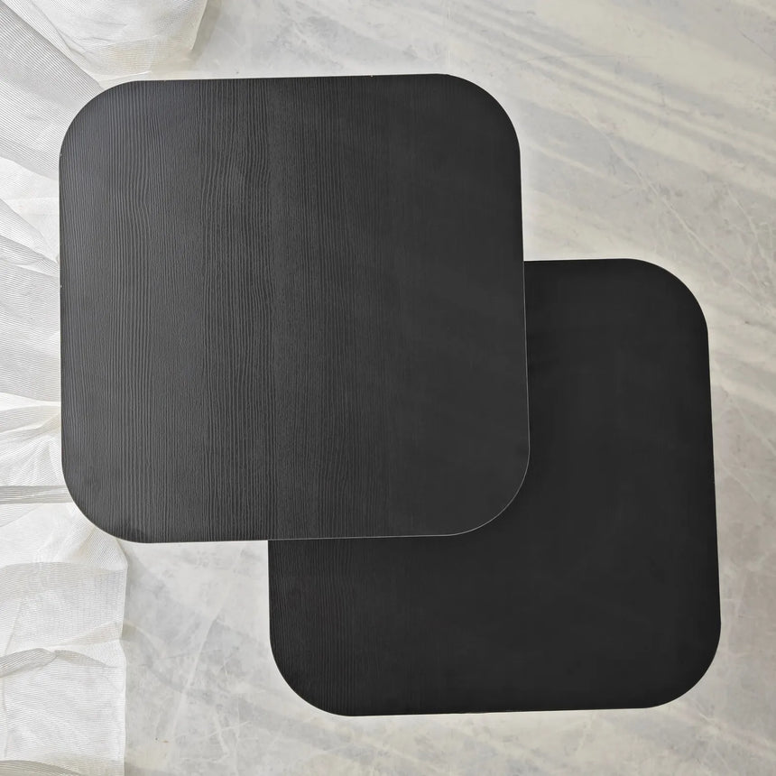 Beistelltisch Blues in schwarz, 55×40×40 cm von Hanah Home – Bild 7