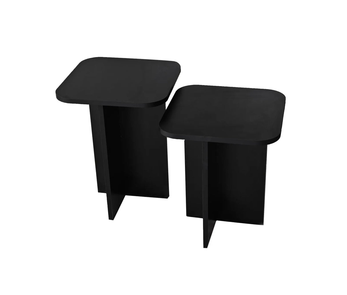 Beistelltisch Blues in schwarz, 55×40×40 cm von Hanah Home – Bild 9