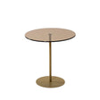 Beistelltisch Chill-Out aus gehärtetem Glas und Metall, 50×50×50 cm von Hanah Home – Bild 4