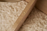 Couchtisch Aeris aus Holz und gehärtetem Glas, 75×75×35 cm von Hanah Home – Bild 5