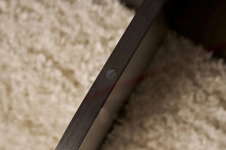 Couchtisch Aeris aus gehärtetem Glas und Holz in rauchschwarz, 75×75×35 cm von Hanah Home – Bild 5