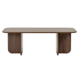Couchtisch Akira aus melaminbeschichteten Holz, 120×60×41 cm - ZEN ZONE Furniture