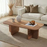 Couchtisch Akira aus melaminbeschichteten Holz in Atlantik-Kiefer, 120×60×41 cm von Hanah Home – Bild 1