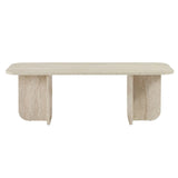 Couchtisch Akira aus melaminbeschichteten Holz, 120×60×41 cm - ZEN ZONE Furniture