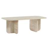 Couchtisch Akira aus melaminbeschichteten Holz, 120×60×41 cm - ZEN ZONE Furniture