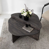 Couchtisch Altopiano aus massivem Kiefernholz in Anthrazit, 90×45×40 cm von Hanah Home – Bild 4