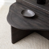 Couchtisch Altopiano aus massivem Kiefernholz in Anthrazit, 90×45×40 cm von Hanah Home – Bild 5