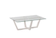 Couchtisch Amalfi aus massiver Kiefer und gehärtetem Glas, 105×65×35 cm von Hanah Home – Bild 5