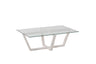 Couchtisch Amalfi aus massiver Kiefer und gehärtetem Glas, 105×65×35 cm von Hanah Home – Bild 5