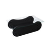 Couchtisch Brise aus gehärtetem Glas und Holz in Schwarz und Transparent, 105×65×35 cm von Hanah Home – Bild 8