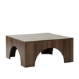 Couchtisch Collesium aus melaminbeschichteten Holz, 80×80×37 cm von Hanah Home – Bild 5
