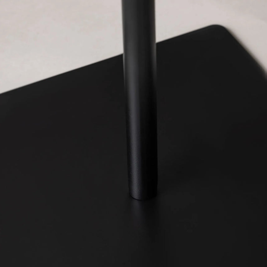 Couchtisch Elegante 2 aus gehärtetem Glas und melaminbeschichteten Holz in Schwarz und Bronze, 45×40×40 cm von Hanah Home – Bild 6