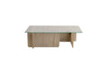 Couchtisch Flavio aus melaminbeschichteten Holz und gehärtetem Glas, 105×65×30 cm von Hanah Home – Bild 6
