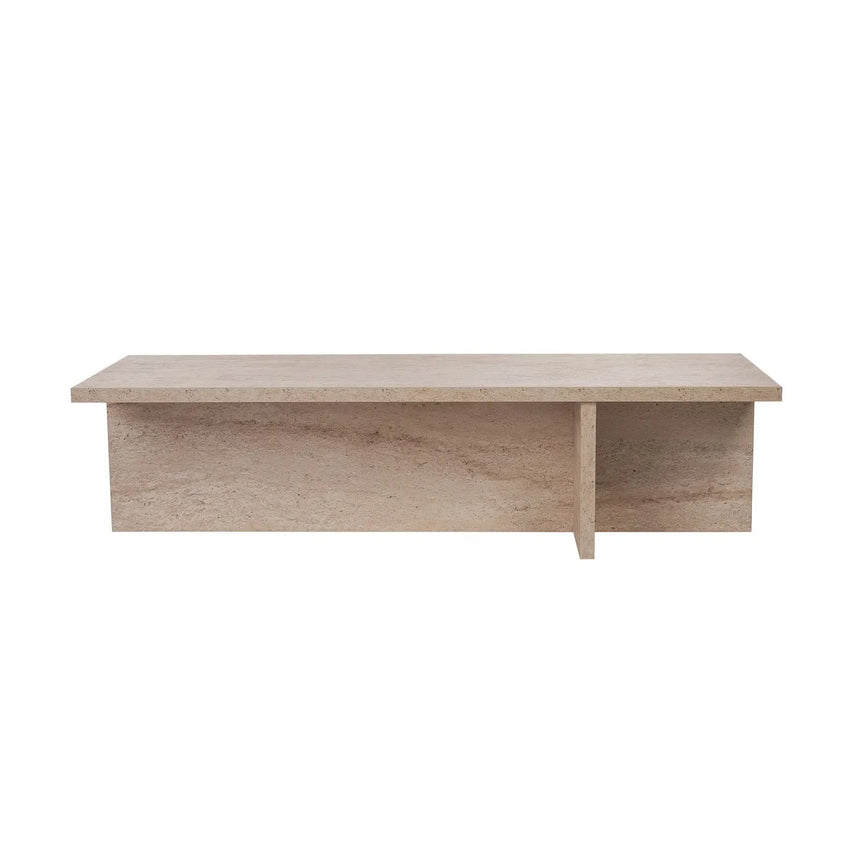 Couchtisch Harbor aus Holz, 120×45×30 cm - ZEN ZONE Furniture