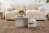 Couchtisch Harmony aus melaminbeschichteten Holz in Grau, 80×40×40 cm von Hanah Home – Bild 2