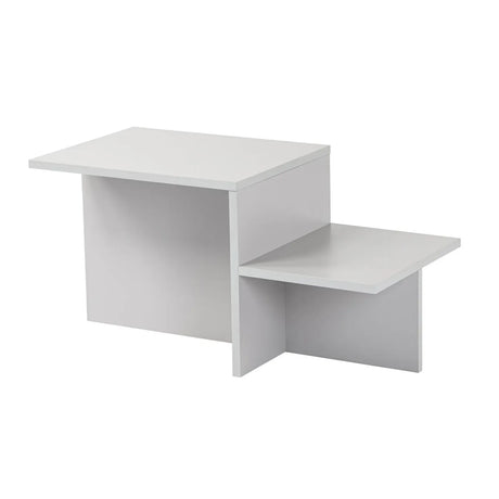 Couchtisch Harmony aus melaminbeschichteten Holz, 80×40×40 cm - ZEN ZONE Furniture