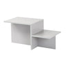 Couchtisch Harmony aus melaminbeschichteten Holz, 80×40×40 cm - ZEN ZONE Furniture