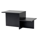 Couchtisch Harmony aus melaminbeschichteten Holz, 80×40×40 cm - ZEN ZONE Furniture