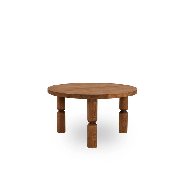 Couchtisch Ida aus Massivholz in Kastanie, 70×70×40 cm von Hanah Home – Bild 6