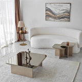 Couchtisch Jazz aus melaminbeschichteten Holz, 80×80×30 cm von Hanah Home – Bild 4