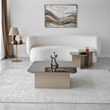 Couchtisch Jazz aus melaminbeschichteten Holz, 80×80×30 cm von Hanah Home – Bild 5