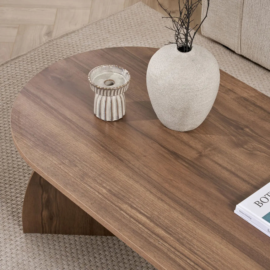 Couchtisch Melina aus melaminbeschichteten Holz, 120×60×40 cm von Hanah Home – Bild 5