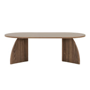 Couchtisch Melina aus melaminbeschichteten Holz, 120×60×40 cm - ZEN ZONE Furniture