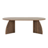 Couchtisch Melina aus melaminbeschichteten Holz, 120×60×40 cm - ZEN ZONE Furniture