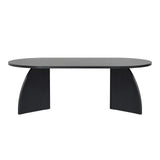 Couchtisch Melina aus melaminbeschichteten Holz, 120×60×40 cm - ZEN ZONE Furniture