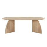 Couchtisch Melina aus melaminbeschichteten Holz, 120×60×40 cm - ZEN ZONE Furniture