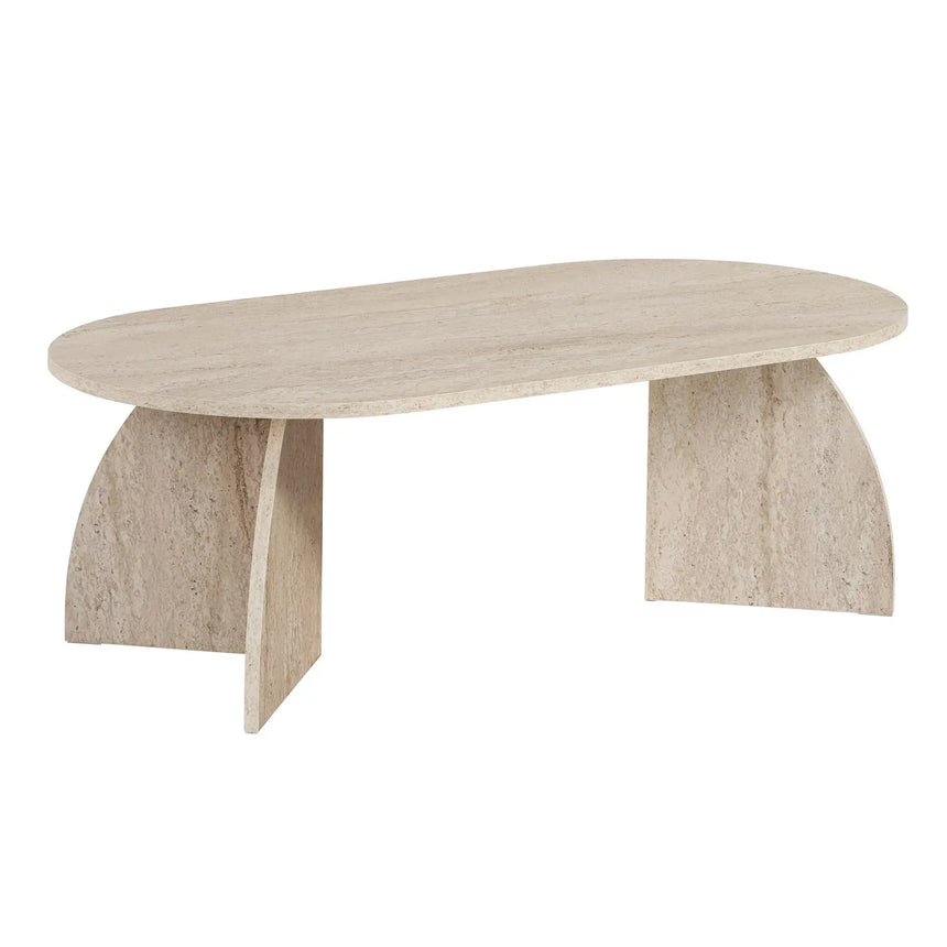 Couchtisch Melina aus melaminbeschichteten Holz, 120×60×40 cm - ZEN ZONE Furniture