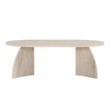 Couchtisch Melina aus melaminbeschichteten Holz, 120×60×40 cm - ZEN ZONE Furniture