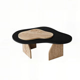 Couchtisch Melted aus melaminbeschichteten Holz, 105×65×35 cm von Hanah Home – Bild 8