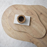 Couchtisch Melted aus melaminbeschichteten Holz in Saphir-Eiche, 105×65×35 cm von Hanah Home – Bild 7