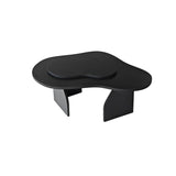 Couchtisch Melted aus melaminbeschichteten Holz in Schwarz, 105×65×35 cm von Hanah Home – Bild 8