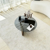 Couchtisch Mia aus massivem Kiefernholz und gehärtetem Glas, 75×75×35 cm von Hanah Home – Bild 6