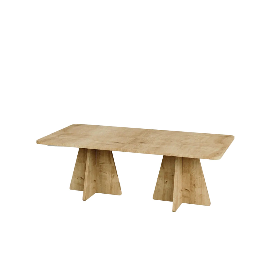 Couchtisch Mushroom aus melaminbeschichteten Holz in Saphir-Eiche, 120×60×40 cm von Hanah Home – Bild 5