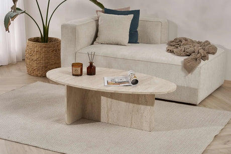 Couchtisch Orba aus melaminbeschichteter Spanplatte, 120×65×40 cm von Hanah Home – Bild 1