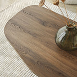 Couchtisch Rock aus melaminbeschichteten Holz, 100×60×35 cm von Hanah Home – Bild 9