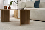 Couchtisch Sabin aus melaminbeschichteten Holz, 119×60×40 cm von Hanah Home – Bild 4