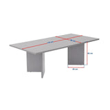 Couchtisch Sabin aus melaminbeschichteten Holz, 119×60×40 cm - ZEN ZONE Furniture