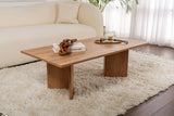 Couchtisch Sabin aus melaminbeschichteten Holz in Atlantik-Kiefer, 119×60×40 cm von Hanah Home – Bild 1