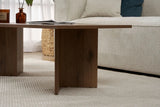 Couchtisch Sabin aus melaminbeschichteten Holz in VNT-Walnuss, 119×60×40 cm von Hanah Home – Bild 4