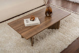 Couchtisch Sabin aus melaminbeschichteten Holz in Venezia-Walnuss, 119×60×40 cm von Hanah Home – Bild 3