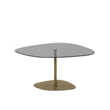 Couchtisch Soho aus gehärtetem Glas und Metall, 85×67×40 cm von Hanah Home – Bild 8